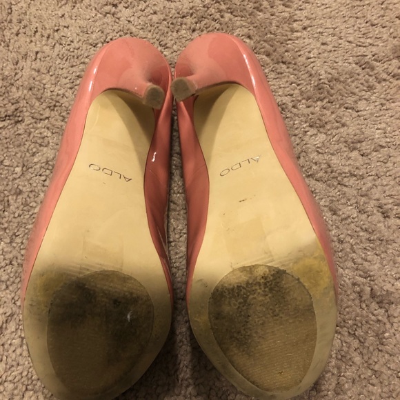 Only worn a few times, Blush pink high heels- Aldo - Picture 3 of 3